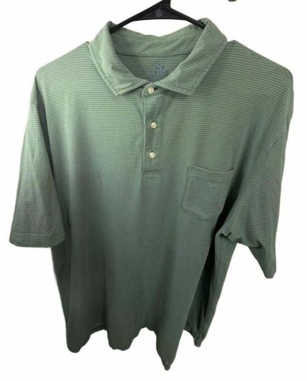Peter Millar Mountainside Collection Men's Striped Polo Shirt, Size L